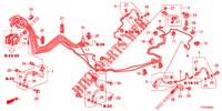 BREMSLEITUNG/SCHLAUCH (LH) (VSA) für Honda JAZZ 1.2 LSLP 5 Türen 5 gang-Schaltgetriebe 2012