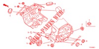GUMMITUELLE (ARRIERE) für Honda JAZZ 1.2 LSLP 5 Türen 5 gang-Schaltgetriebe 2012