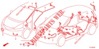 KABELBAUM (1) (LH) für Honda JAZZ 1.2 LSLP 5 Türen 5 gang-Schaltgetriebe 2012