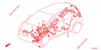 KABELBAUM (2) (LH) für Honda JAZZ 1.2 LSLP 5 Türen 5 gang-Schaltgetriebe 2012