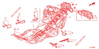 BODENMATTE/ISOLATOR  für Honda JAZZ 1.4 LUXURY 5 Türen 5 gang-Schaltgetriebe 2012