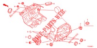 GUMMITUELLE (ARRIERE) für Honda JAZZ 1.4 LUXURY 5 Türen 5 gang-Schaltgetriebe 2012