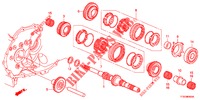 HAUPTWELLE  für Honda JAZZ 1.4 LUXURY 5 Türen 5 gang-Schaltgetriebe 2012