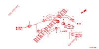 HEIZUNGSEINHEIT/WASSERSCHLAUCH  für Honda JAZZ 1.4 LUXURY 5 Türen 5 gang-Schaltgetriebe 2012