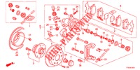 HINTERRADBREMSE (DISQUE) für Honda JAZZ 1.4 LUXURY 5 Türen 5 gang-Schaltgetriebe 2012