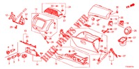 INSTRUMENT, ZIERSTUECK (COTE DE PASSAGER) (LH) für Honda JAZZ 1.4 LUXURY 5 Türen 5 gang-Schaltgetriebe 2012