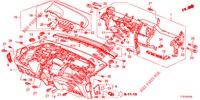 INSTRUMENTENBRETT, OBEN (LH) für Honda JAZZ 1.4 LUXURY 5 Türen 5 gang-Schaltgetriebe 2012
