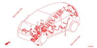 KABELBAUM (2) (LH) für Honda JAZZ 1.4 LUXURY 5 Türen 5 gang-Schaltgetriebe 2012