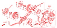 KLIMAANLAGE (COMPRESSEUR) für Honda JAZZ 1.4 LUXURY 5 Türen 5 gang-Schaltgetriebe 2012