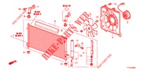 KLIMAANLAGE (CONDENSATEUR) für Honda JAZZ 1.4 LUXURY 5 Türen 5 gang-Schaltgetriebe 2012