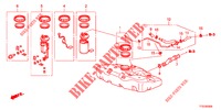 KRAFTSTOFFTANK  für Honda JAZZ 1.4 LUXURY 5 Türen 5 gang-Schaltgetriebe 2012