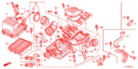 LUFTFILTER (1) für Honda JAZZ 1.4 LUXURY 5 Türen 5 gang-Schaltgetriebe 2012