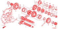 NEBENWELLE  für Honda JAZZ 1.4 LUXURY 5 Türen 5 gang-Schaltgetriebe 2012