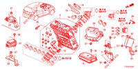 STEUERGERAT (CABINE) (1) (LH) für Honda JAZZ 1.4 LUXURY 5 Türen 5 gang-Schaltgetriebe 2012