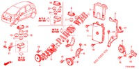 STEUERGERAT (COMPARTIMENT MOTEUR) (LH) für Honda JAZZ 1.4 LUXURY 5 Türen 5 gang-Schaltgetriebe 2012