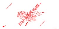 STOPFEN, OBERE SPULE/STOEPSEL  für Honda JAZZ 1.4 LUXURY 5 Türen 5 gang-Schaltgetriebe 2012