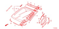 WINDSCHUTZSCHEIBE, VORNE/ HECKFENSTER  für Honda JAZZ 1.4 LUXURY 5 Türen 5 gang-Schaltgetriebe 2012