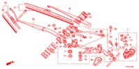 WINDSCHUTZSCHEIBENWISCHER (LH) für Honda JAZZ 1.4 LUXURY 5 Türen 5 gang-Schaltgetriebe 2012