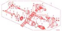 ANLASSERKOMPONENTE (DENSO) für Honda JAZZ 1.4 ESL 5 Türen vollautomatische 2012