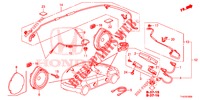 ANTENNE/LAUTSPRECHER  für Honda JAZZ 1.4 ESL 5 Türen vollautomatische 2012