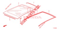 DACHFENSTER  für Honda JAZZ 1.4 ESL 5 Türen vollautomatische 2012