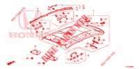 DACHVERKLEIDUNG  für Honda JAZZ 1.4 ESL 5 Türen vollautomatische 2012