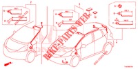 KABELBAUM (LH) (6) für Honda JAZZ 1.4 ESL 5 Türen vollautomatische 2012