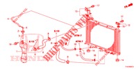 KUEHLERSCHLAUCH/RESERVETANK  für Honda JAZZ 1.4 ESL 5 Türen vollautomatische 2012