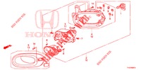 NEBELSCHEINWERFER (1) für Honda JAZZ 1.4 ESL 5 Türen vollautomatische 2012