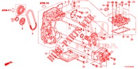 OELPUMPE (CVT) für Honda JAZZ 1.4 ESL 5 Türen vollautomatische 2012