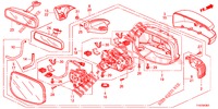SPIEGEL/SCHIEBEDACH (VIRAGE AUTOMATIQUE) für Honda JAZZ 1.4 ESL 5 Türen vollautomatische 2012