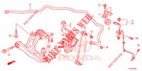 UNTERER ARM, VORNE/ STABILISATORFEDER  für Honda JAZZ 1.4 ESL 5 Türen vollautomatische 2012