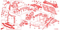 VORDERE TRENNWAND/STIRNWAND  für Honda JAZZ 1.4 ESL 5 Türen vollautomatische 2012