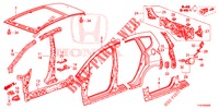 AUSSENBLECHE/TAFEL, HINTEN  für Honda JAZZ 1.4 LS 5 Türen 5 gang-Schaltgetriebe 2012
