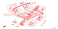 DACHVERKLEIDUNG  für Honda JAZZ 1.4 LS 5 Türen 5 gang-Schaltgetriebe 2012