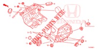 GUMMITUELLE (ARRIERE) für Honda JAZZ 1.4 LS 5 Türen 5 gang-Schaltgetriebe 2012
