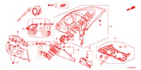 INSTRUMENT, ZIERSTUECK (COTE DE CONDUCTEUR) (LH) für Honda JAZZ 1.4 LS 5 Türen 5 gang-Schaltgetriebe 2012