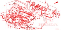 INSTRUMENTENBRETT, OBEN (LH) für Honda JAZZ 1.4 LS 5 Türen 5 gang-Schaltgetriebe 2012