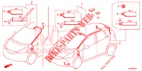 KABELBAUM (LH) (6) für Honda JAZZ 1.4 LS 5 Türen 5 gang-Schaltgetriebe 2012