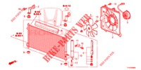 KLIMAANLAGE (CONDENSATEUR) für Honda JAZZ 1.4 LS 5 Türen 5 gang-Schaltgetriebe 2012