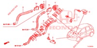 KLIMAANLAGE (SENSEUR/CLIMATISEUR D'AIR AUTOMATIQUE) für Honda JAZZ 1.4 LS 5 Türen 5 gang-Schaltgetriebe 2012
