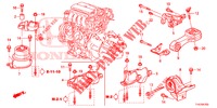 MOTORBEFESTIGUNG (MT) für Honda JAZZ 1.4 LS 5 Türen 5 gang-Schaltgetriebe 2012