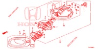 NEBELSCHEINWERFER (1) für Honda JAZZ 1.4 LS 5 Türen 5 gang-Schaltgetriebe 2012