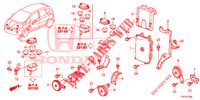 STEUERGERAT (COMPARTIMENT MOTEUR) (LH) für Honda JAZZ 1.4 LS 5 Türen 5 gang-Schaltgetriebe 2012