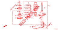 STOSSDAEMPFER, VORNE  für Honda JAZZ 1.4 LS 5 Türen 5 gang-Schaltgetriebe 2012