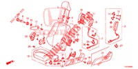 VORDERSITZ/SITZGURTE (G.) (1) für Honda JAZZ 1.4 LS 5 Türen 5 gang-Schaltgetriebe 2012