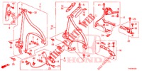 VORDERSITZ/SITZGURTE  für Honda JAZZ 1.4 LS 5 Türen 5 gang-Schaltgetriebe 2012