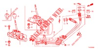 WAHLHEBEL(HMT)  für Honda JAZZ 1.4 LS 5 Türen 5 gang-Schaltgetriebe 2012