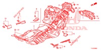 BODENMATTE/ISOLATOR  für Honda JAZZ 1.2 ELEGANCE 5 Türen 5 gang-Schaltgetriebe 2013