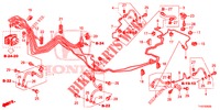 BREMSLEITUNG/SCHLAUCH (LH) (VSA) für Honda JAZZ 1.2 ELEGANCE 5 Türen 5 gang-Schaltgetriebe 2013